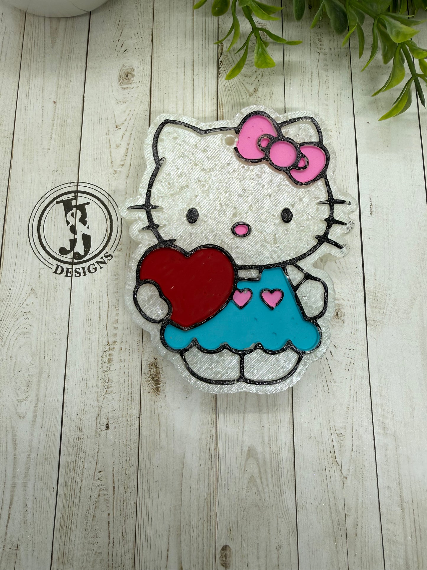 Kitty with heart