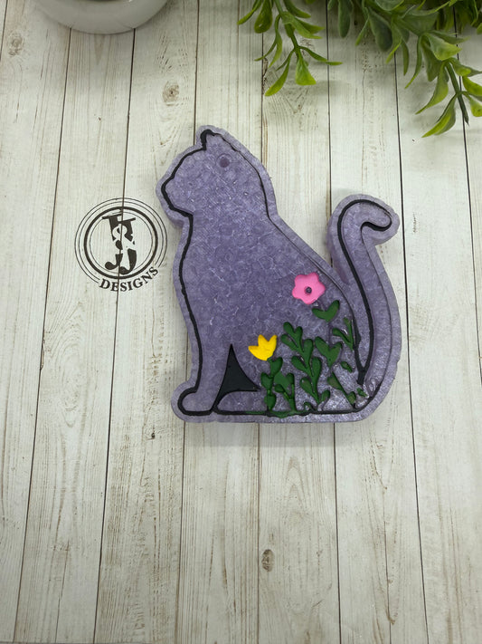 Flower cat
