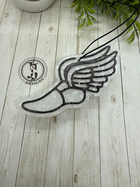 Winged shoe