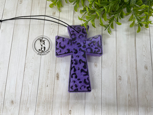 Leopard print Cross